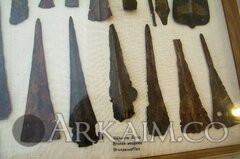 1464173011 12. early cycladic bronze weapons. early bronze Age 2800 2200 Bc. finds from The southeast Of naxos. archaeological museum Of apeiranthos On naxos