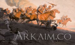 world War I soldiers On horseback