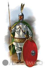 soldier Of exkoubitoi ninth century