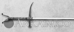 16 Sword cane with hammer head And musket rest